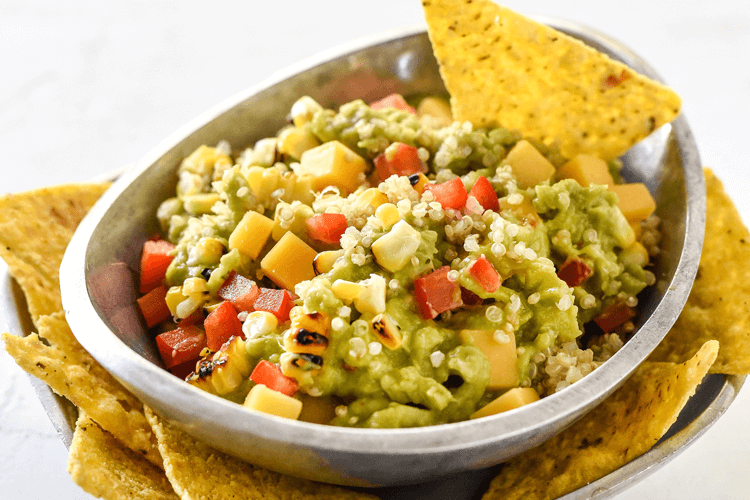 Quinoa Protein Packed Guacamole