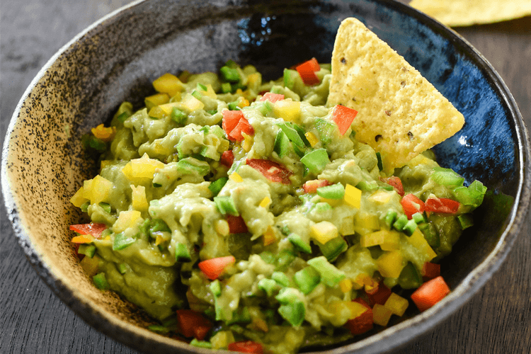Six Pepper Killer Guacamole