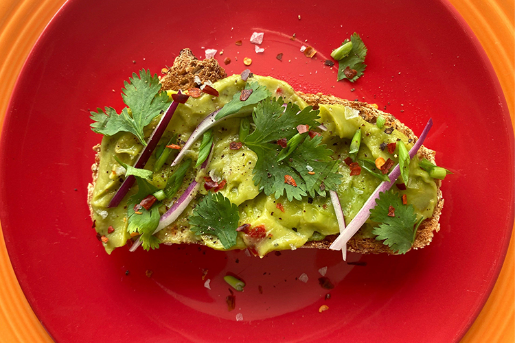 Guacamole Toast