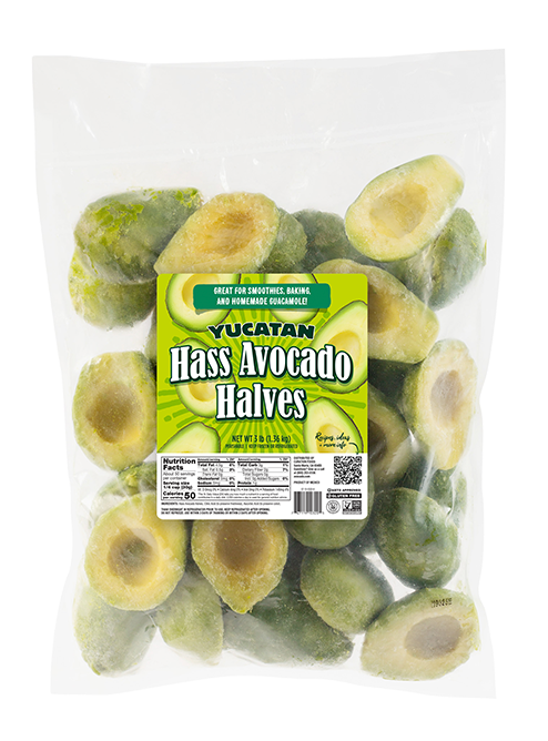 Frozen Avocado Halves