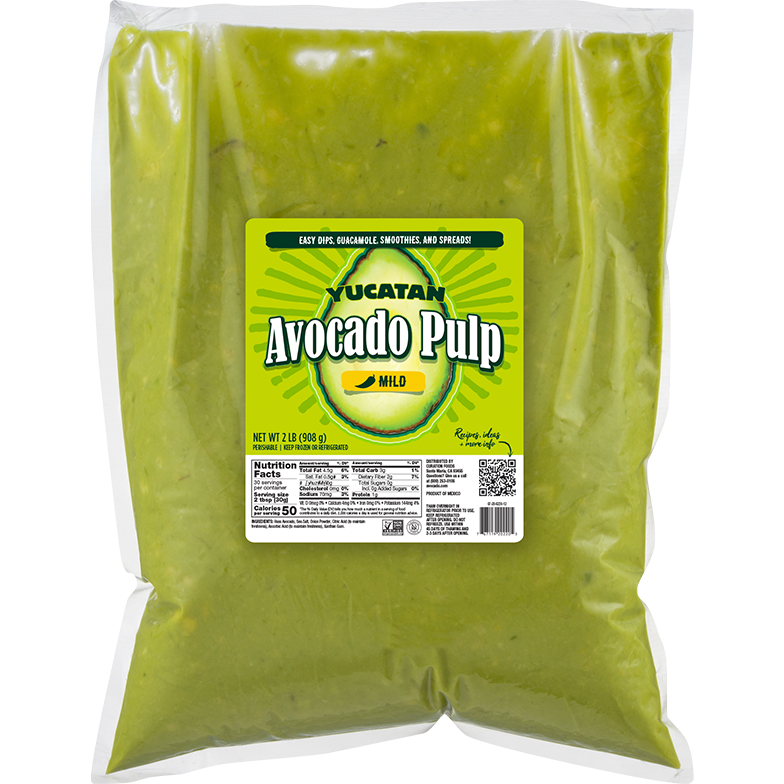 Chunky Avocado Pulp